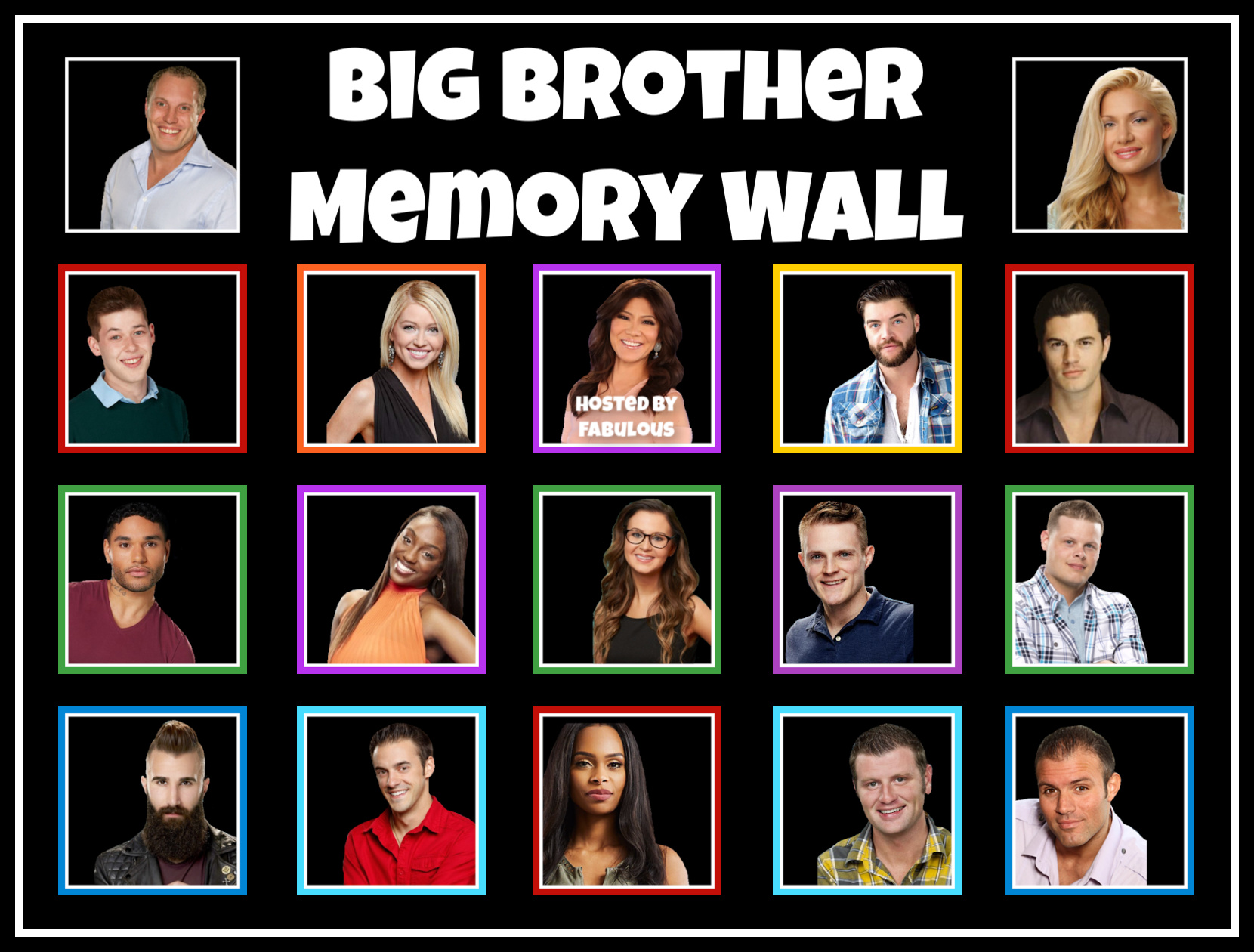 Big Brother Memory Wall Vevmo 0471